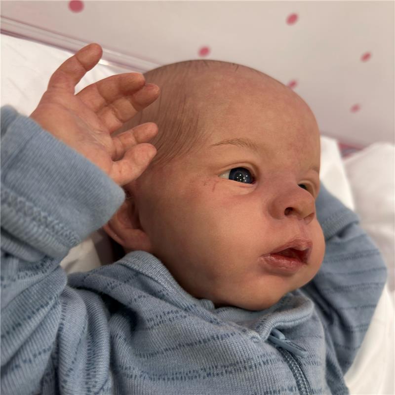 Reborn Baby Doll - White Vinyl, Le Image 3
