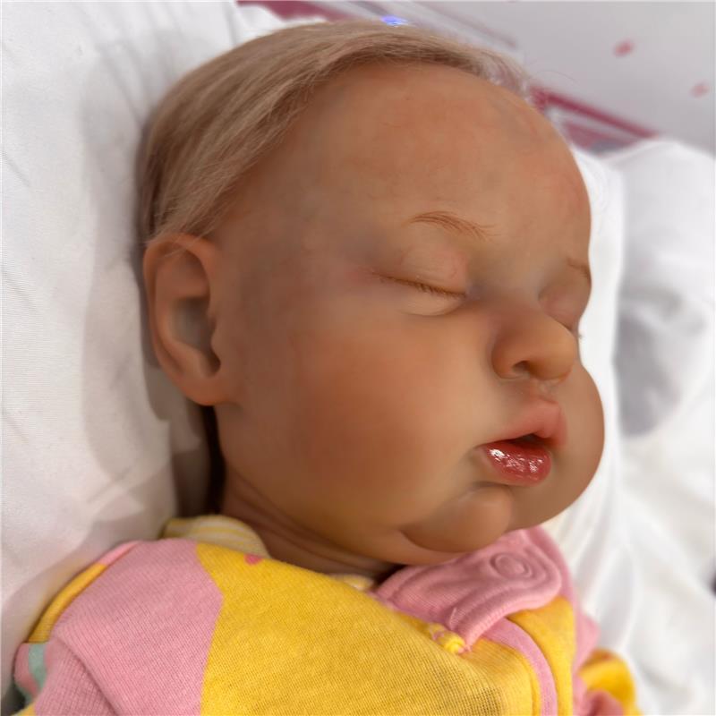 Reborn Baby Doll - White Vinyl, Mark Image 5