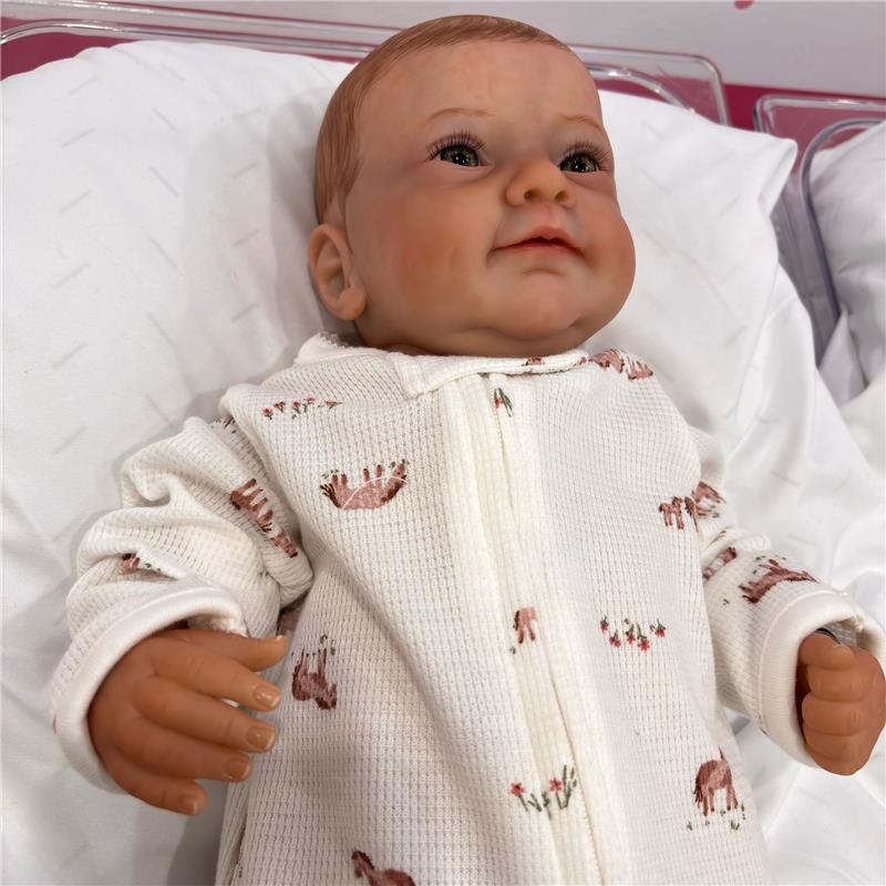 Reborn Baby Doll - White Vinyl, Ravy Image 3