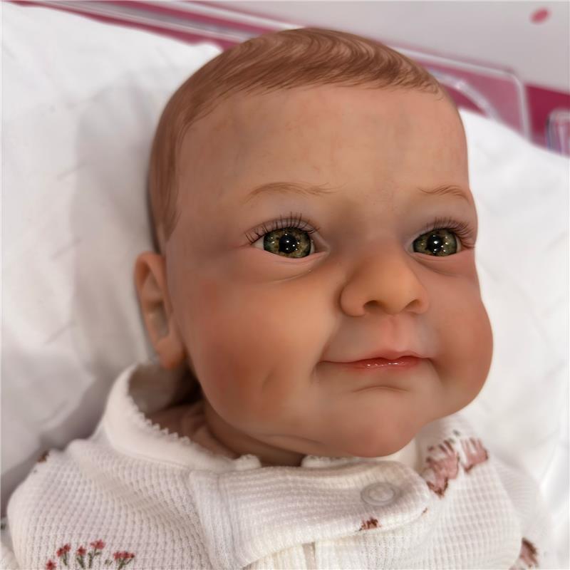Reborn Baby Doll - White Vinyl, Ravy Image 5