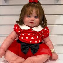 Reborn Baby Doll - White Vinyl, Boonie Image 2
