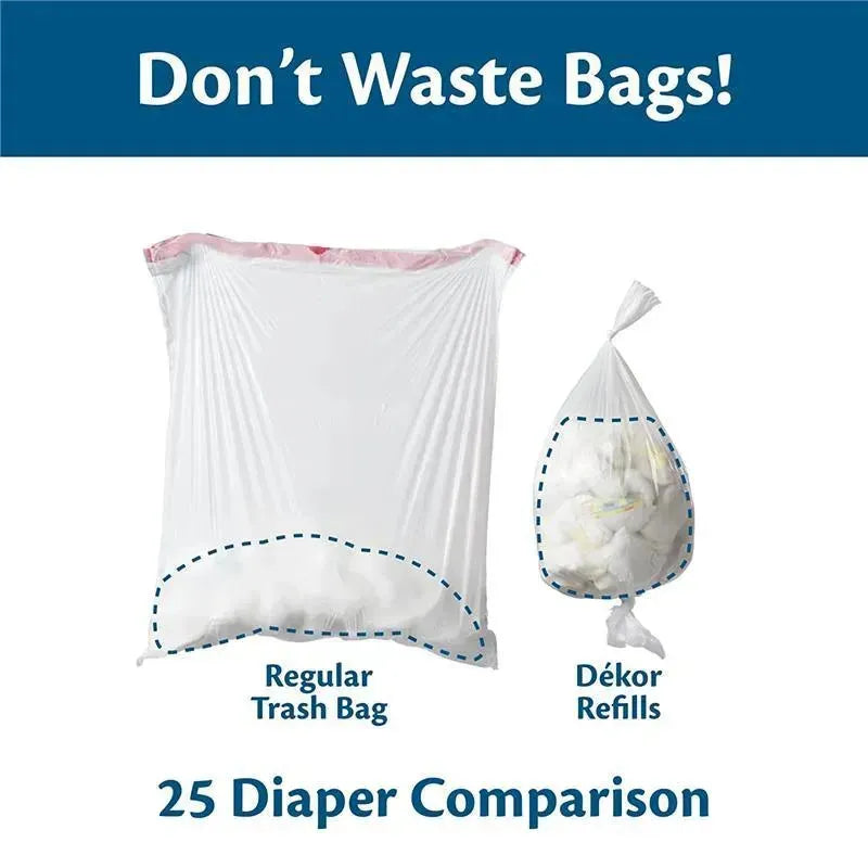 Regal-Lager - 2Pk Diaper Dekor Plus Diaper Pail Refills Image 6