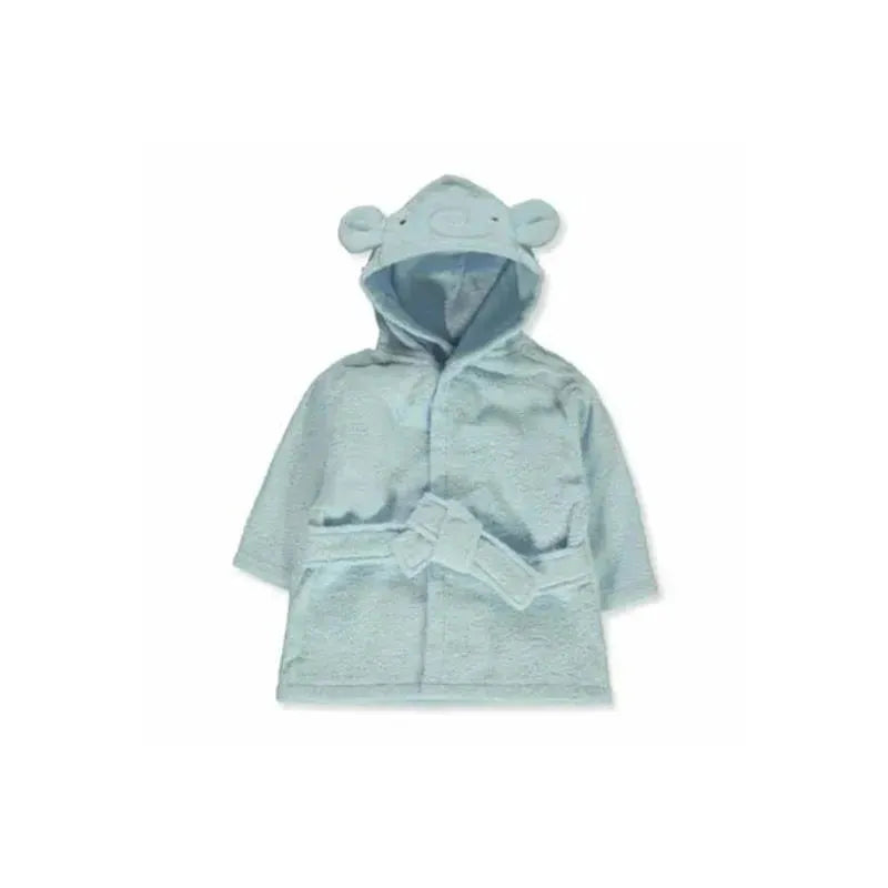 Rene Rofe Baby Hooded Elephant Bathrobe Blue Image 1