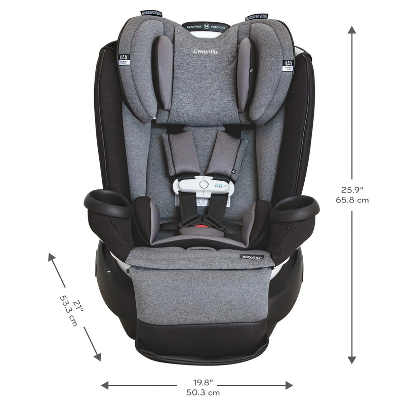 Revolve360 Extend All-in-One Rotational Car Seat with SensorSafe - MacroBaby