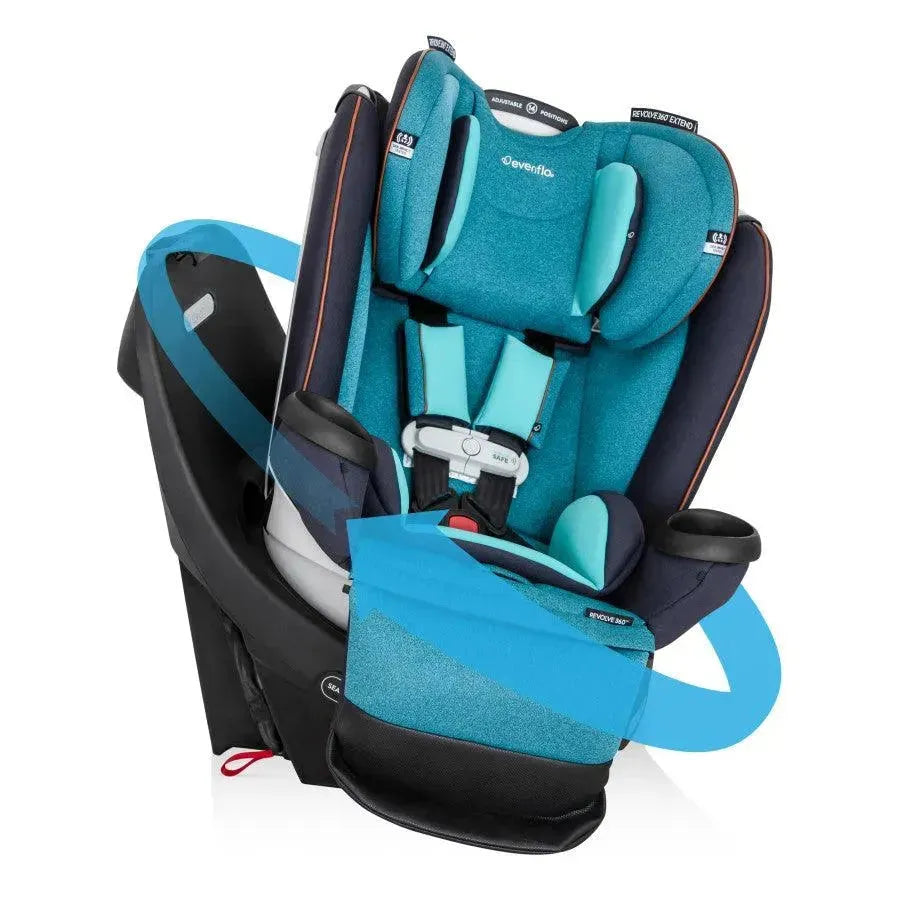 Revolve360 Extend All-in-One Rotational Car Seat with SensorSafe - MacroBaby