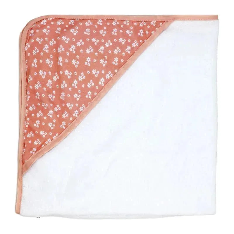 Rose Textiles - 3 Hooded Towels W/ 5 Washcloths, Pink Bouquet Image 5