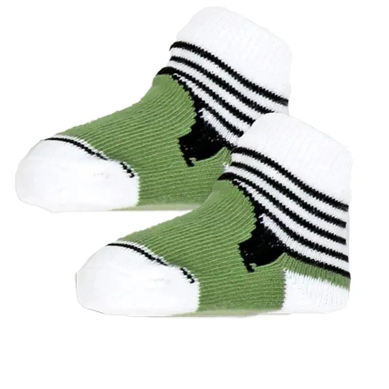 Rose Textiles - 3 Pairs Crew Sock, Boys Slip-On Shoes Image 4