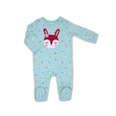 Rose Textiles - Baby Girls Novelty Coverall, Bunny Image 1