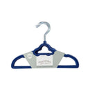 Rose Textiles Baby Velvet Hangers - Blue Car 10 units Image 1