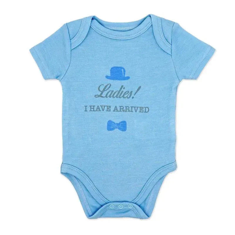 Rose Textiles - Boy's 3 Pack Bodysuit Set, Gentleman Image 4
