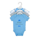 Rose Textiles - Boy's 3 Pack Bodysuit Set, Gentleman Image 5
