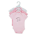 Rose Textiles - Girl's 3 Pack Bodysuit Set, Bunnies Image 2