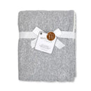 Rose Textiles - Grey Heather Sherpa Blanket Image 1