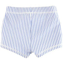 Rufflebutts - Baby Boy Periwinkle Blue Seersucker Swim Shorties Image 2