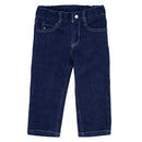 RuffleButts Everyday Dark Blue Slim Jeans.