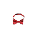 RuffleButts Red Skull Bow Tie Image 1