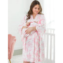 Rufflebutts - Women's Maternity Robe Os Bubblegum Pink Image 3
