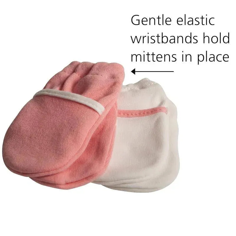 Safety 1st - Pink No Scratch Mittens Image 2