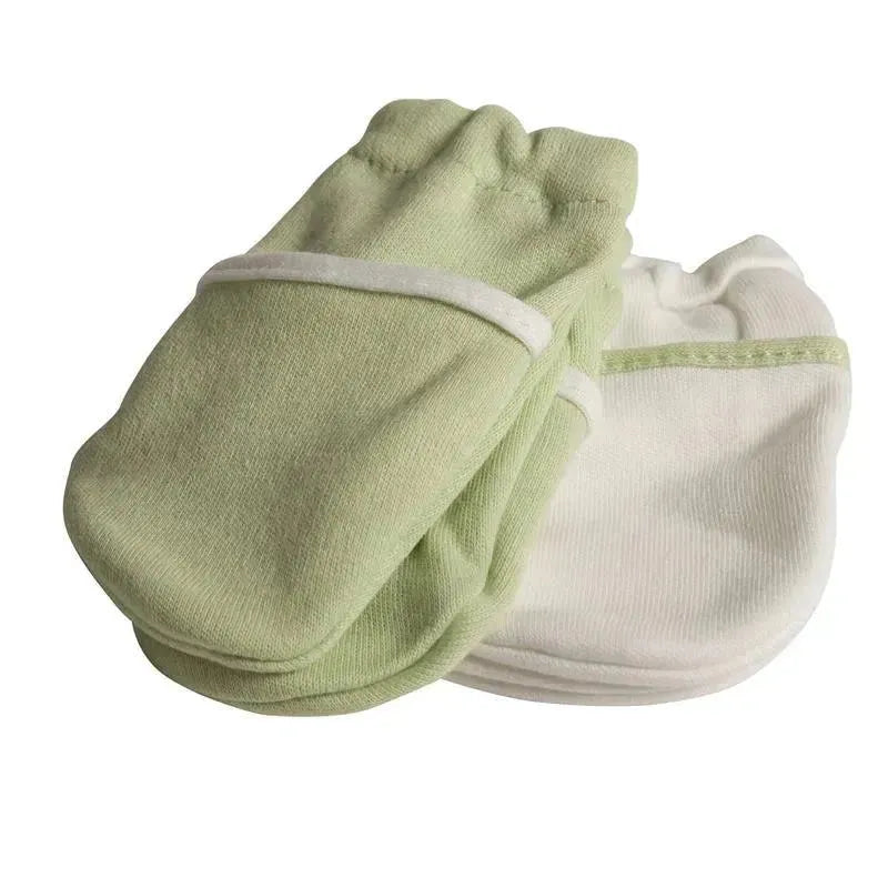 Safety 1st - Green No Scratch Mittens Image 1