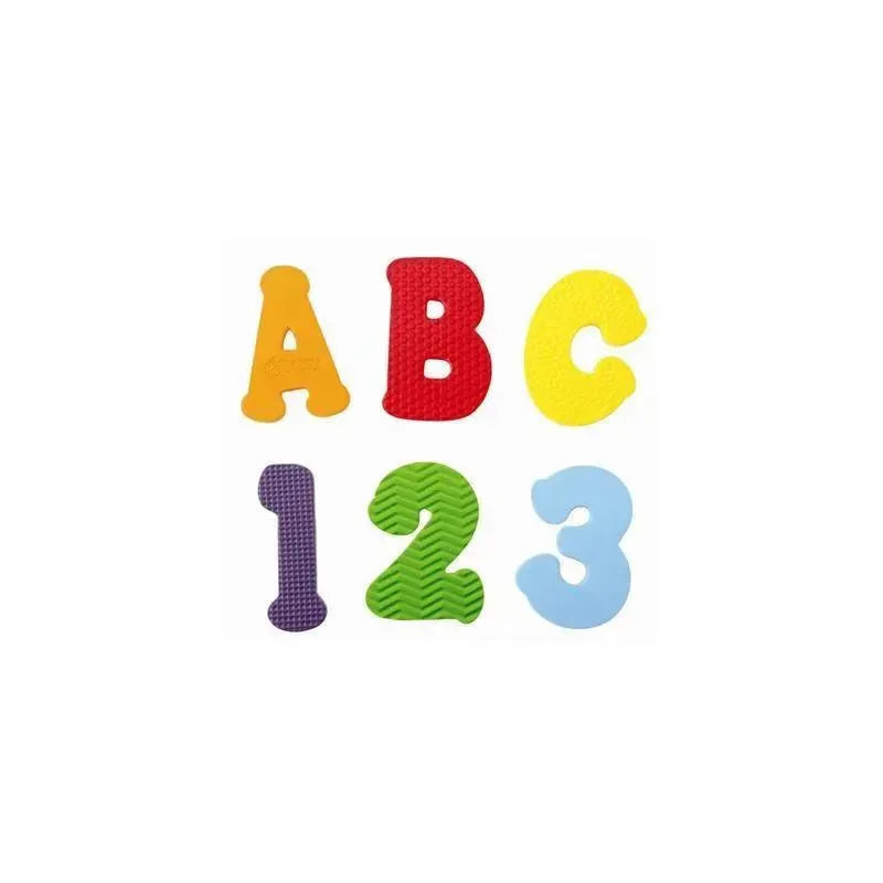 Sassy Count N Spell Bath Appliques - Rainbow Image 1