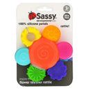 Sassy - Flower Silicone Rattle Teether Image 2