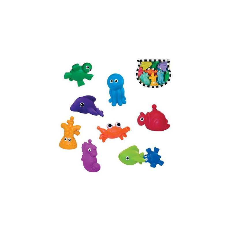 Sassy Snap & Squirt Sea Creatures, 9-Pack Image 1