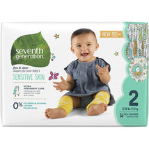 Seventh Generation Baby Free And Clear Diapers Stage 2: 12-18 Lbs Image 1