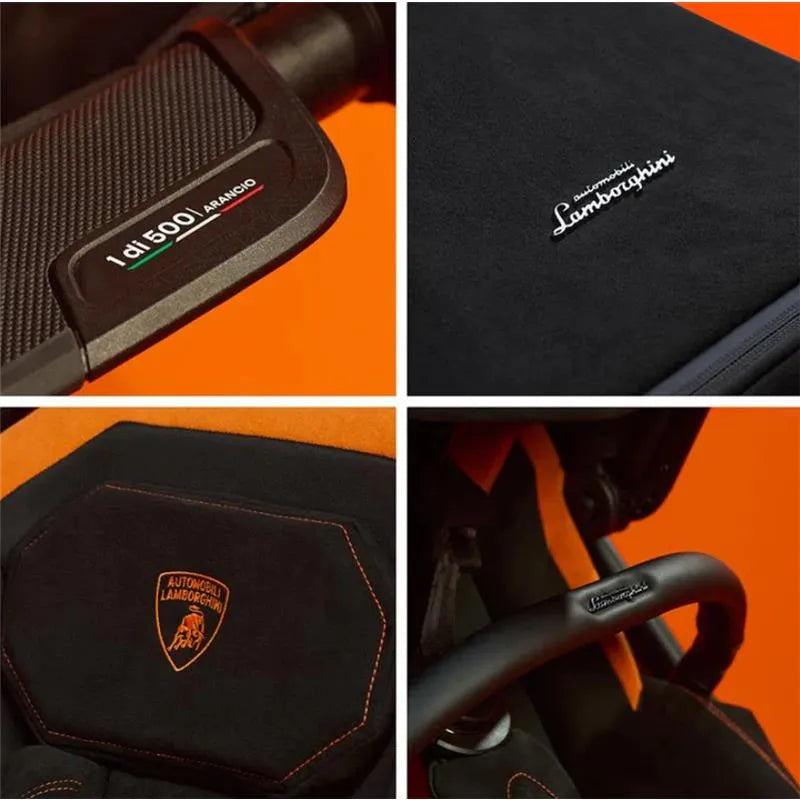 Silver Cross - Reef Automobili Lamborghini Arancio Stroller & Bassinet Image 3