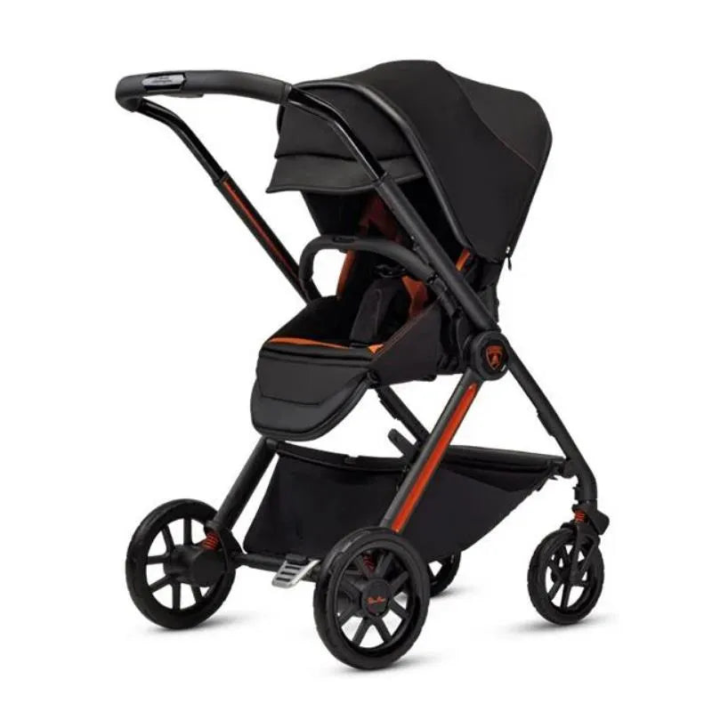 Silver Cross - Reef Automobili Lamborghini Arancio Stroller & Bassinet Image 9