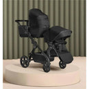 Silver Cross - Wave Double Stroller, Onyx Image 2