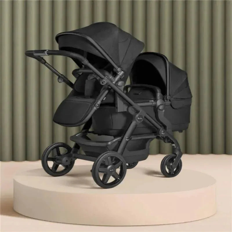 Silver Cross - Wave Double Stroller, Onyx Image 3