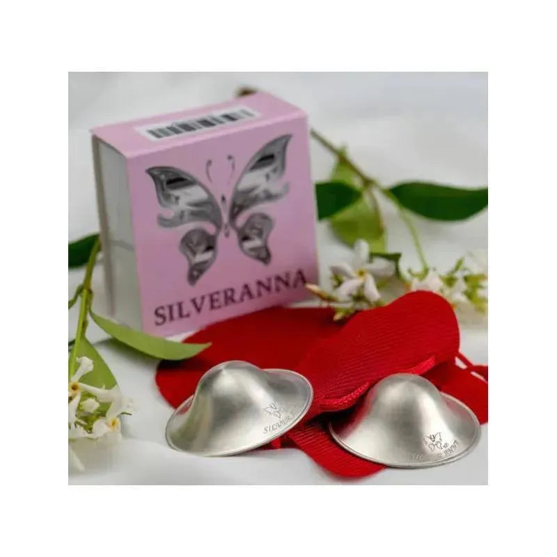 Silveranna® 925 Silver Nipple Shields - L Image 2