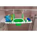 SinkBoss Portable Drying Rack, GreenWhite Image 9