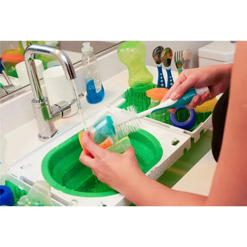 SinkBoss Portable Drying Rack, GreenWhite Image 7