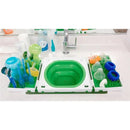 SinkBoss Portable Drying Rack, GreenWhite Image 3