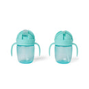 Skip Hop - 2 Pk Sip To Straw Cup, Teal Image 2