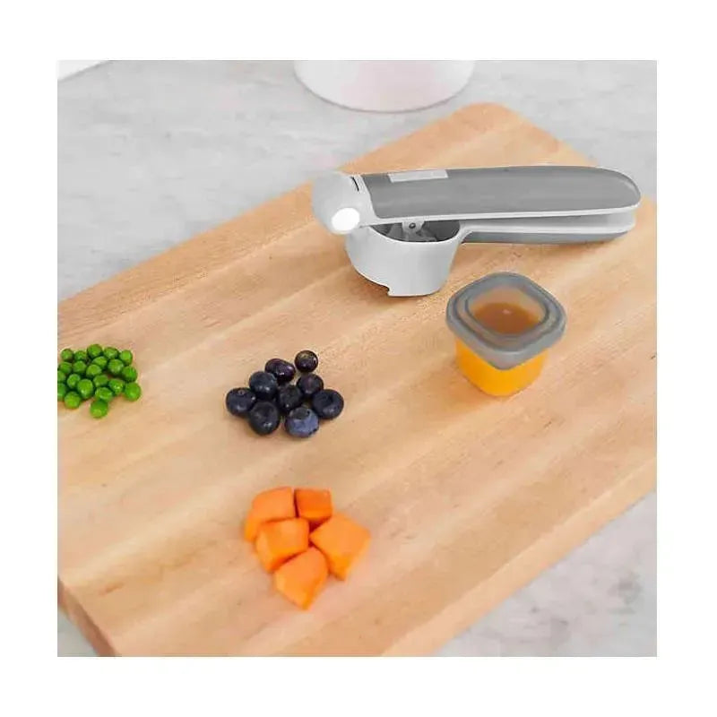 Skip Hop 5-Piece Easy-Prep Food Press Set, Grey Image 11