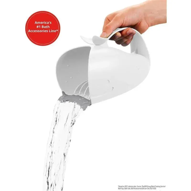 Skip Hop - Moby Waterfall Baby Bath Rinser, White Image 5