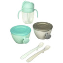 Skip Hop - Baby Feeding Mealtime Gift Set, Grey/Teal Image 1