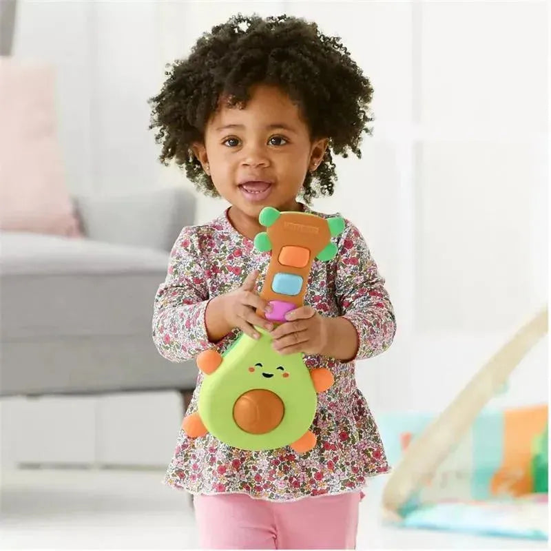 Skip Hop - Baby Musical Toy - Farmstand Rock-A-Mole Guitar Image 4