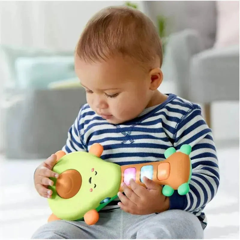 Skip Hop - Baby Musical Toy - Farmstand Rock-A-Mole Guitar Image 3