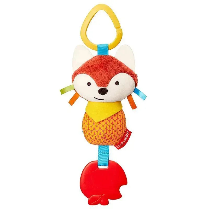 Skip Hop - Bandana Buddies Chime & Teether Stroller Toy, Fox Image 1