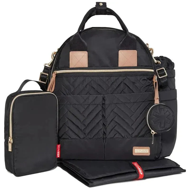 Skip Hop - Suite Diaper Bag Backpack Set, Black Image 1