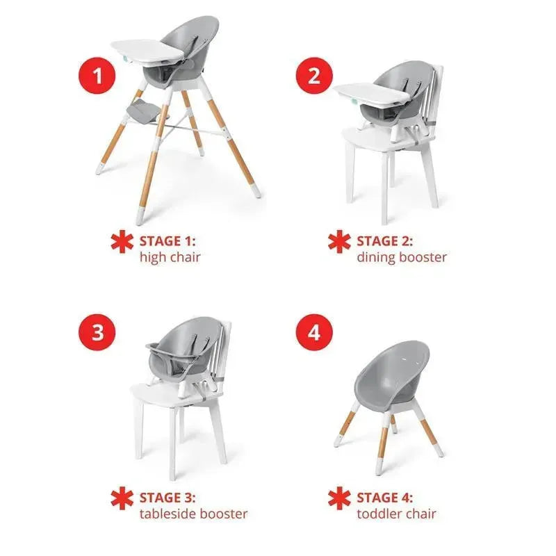 Skip Hop - EON 4-in-1 High Chair Slate Blue Image 3
