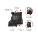 Skip Hop - Evermore 6-In-1 Diaper Backpack Set, Black Image 2
