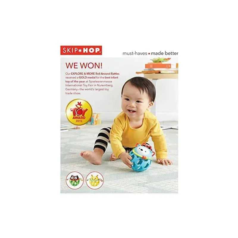 Skip Hop Explore & More Roll Around Rattle - Hedgehog Image 6