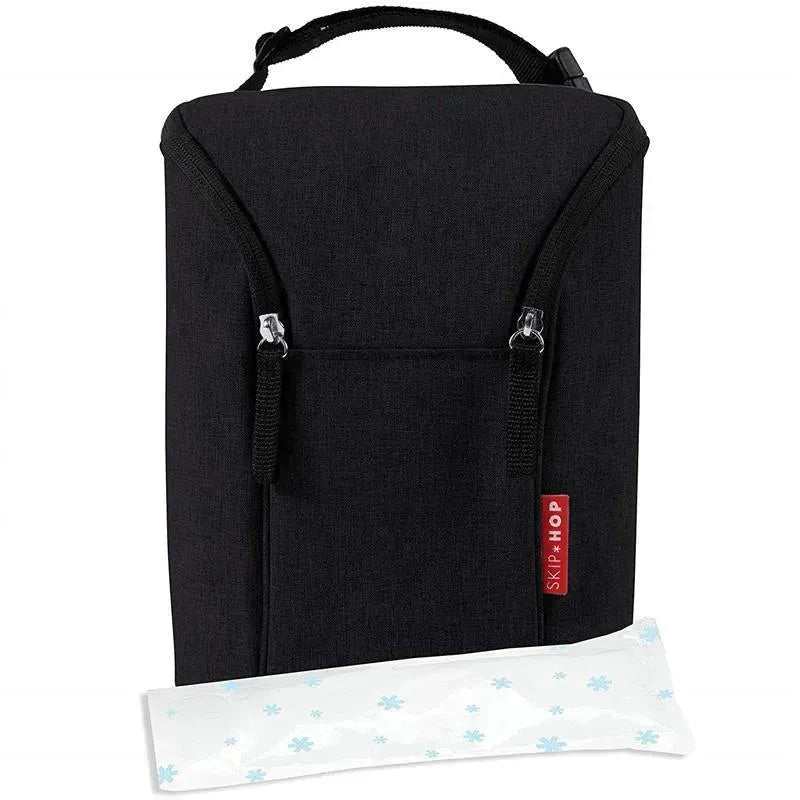 Skip Hop - Grab & Go Double Bottle Bag, Black Image 6