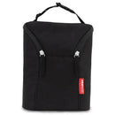 Skip Hop Grab & Go Double Bottle Bag, Black Image 1