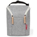 Skip Hop Grab & Go Double Bottle Bag, Grey Melange Image 1