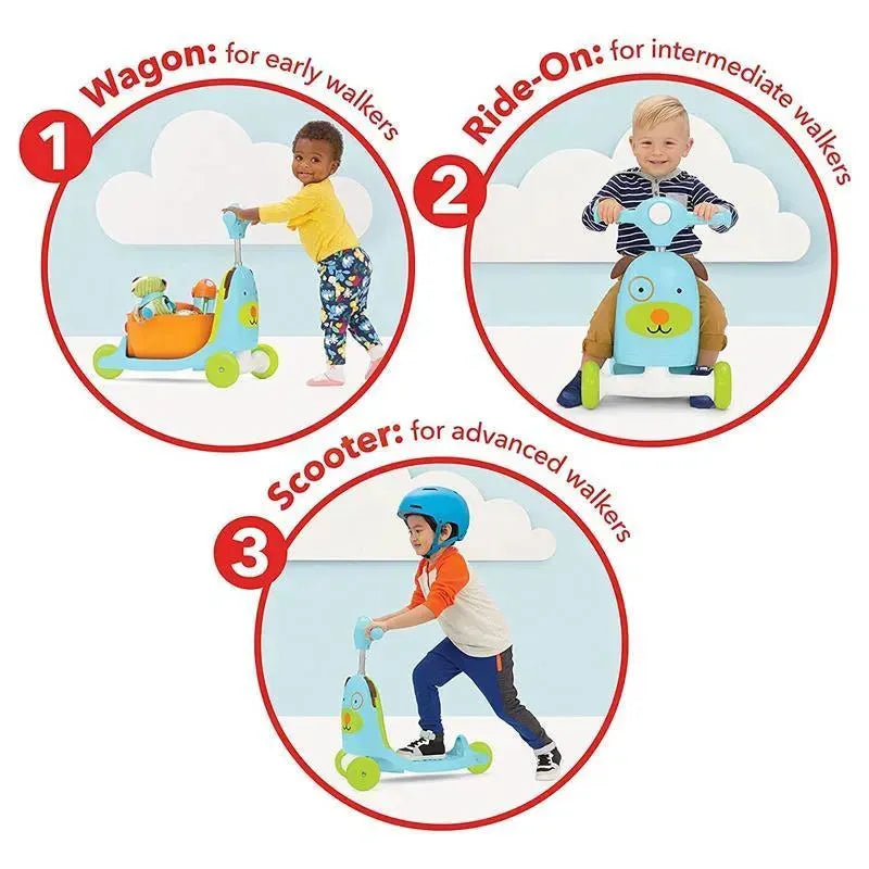 Skip Hop - Zoo 3-In-1 Ride-On Toy, Dog Image 8
